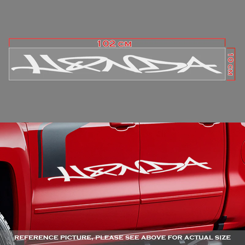 Front Window Windshield Non-Fading Vinyl Banner For HONDA Racing Decal Sticker - Image 4