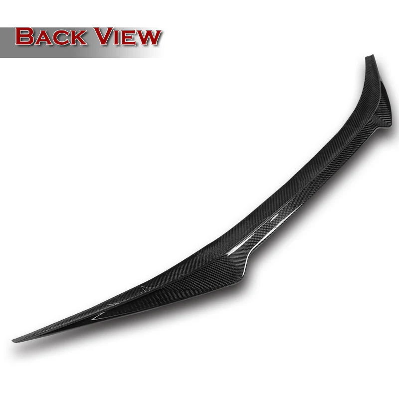 G-Style Rear Trunk Lip Duckbill Spoiler Wing For 2015-2023 Lexus RC200t RC300 RC350 F-Sport 2-DR / Coupe -Real Carbon Fiber - Image 4