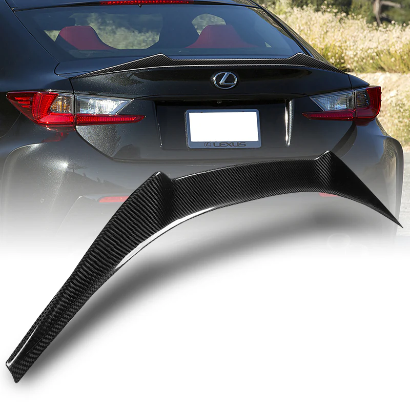 G-Style Rear Trunk Lip Duckbill Spoiler Wing For 2015-2023 Lexus RC200t RC300 RC350 F-Sport 2-DR / Coupe -Real Carbon Fiber - Image 7