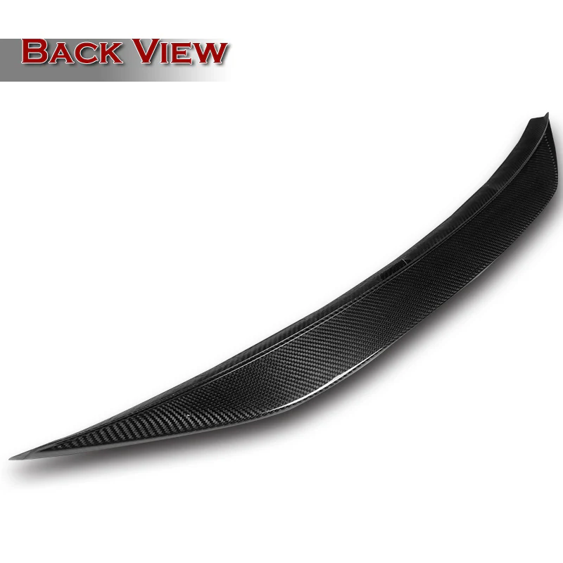 G-Style Rear Trunk Lip Duckbill Spoiler Wing For 2018-2023 KIA Stinger -Real Carbon Fiber - Image 4