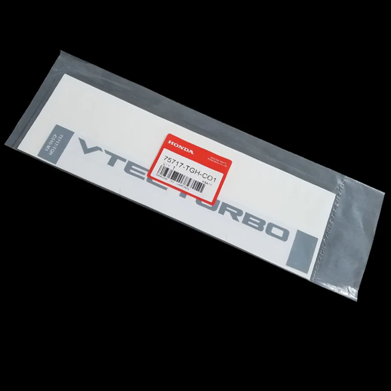 GENUINE HONDA CDM VTEC TURBO WINDOW DECAL STICKER CIVIC TYPE R CTR FK8 2016-2019 OEM - Image 2