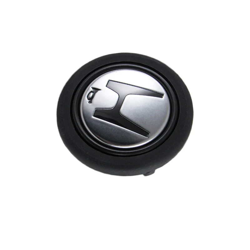 Black JDM Horn Button For Momo Steering Wheel For Honda Acura NSX EG6 EK9 DC2 NEW - Image 6