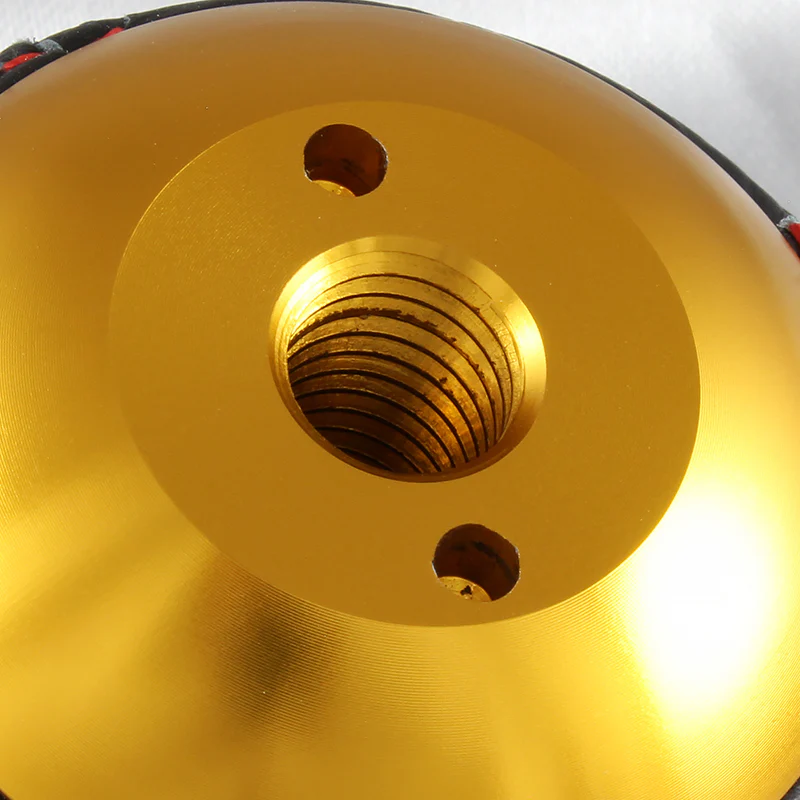 Mugen 5-Speed Gold Shift Knob with PVC Leather - Image 4
