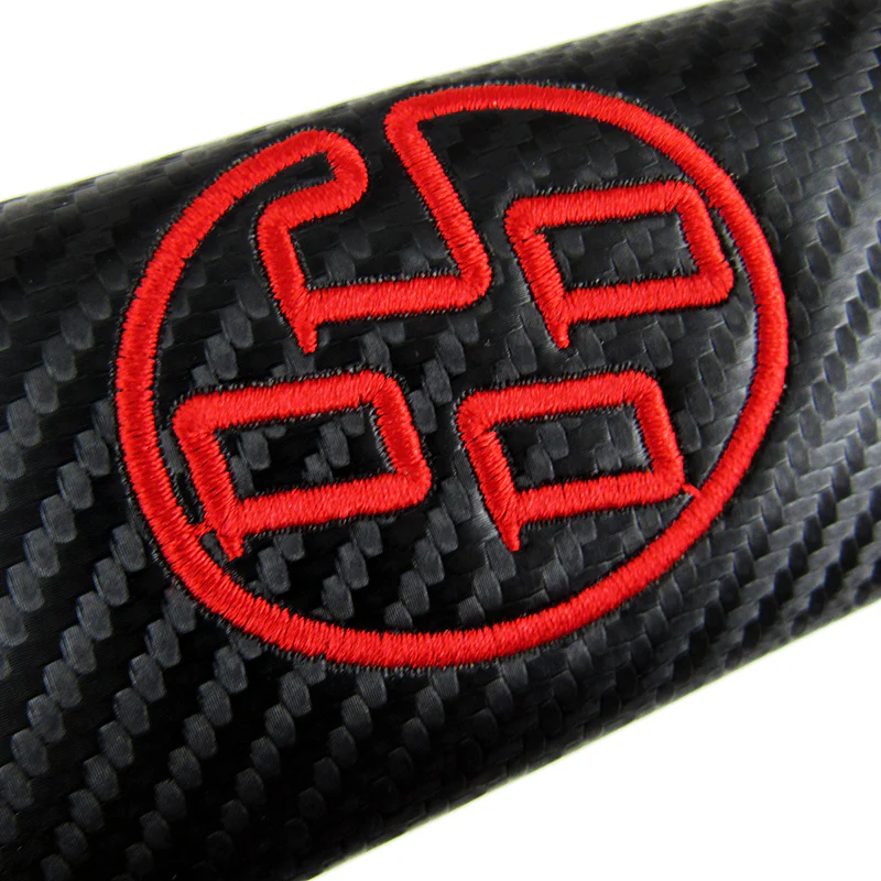 GT86 Set of Car 15" Steering Wheel Cover Carbon Fiber Style Leather BRZ SCION with Seat Belt Covers - Image 8