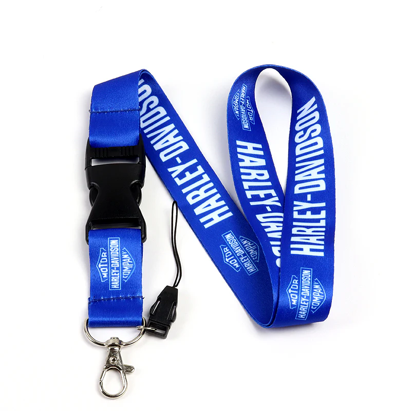 Harley Davidson Racing Biker Keychain Lanyard Motorcycle Strap Tag Key chain Blue - Image 4