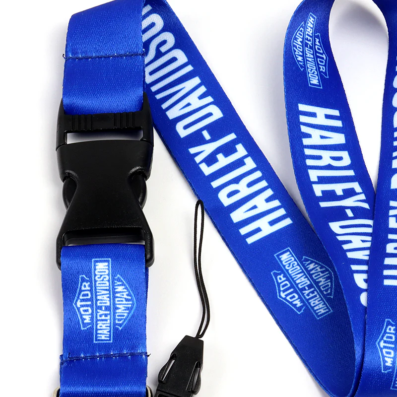 Harley Davidson Racing Biker Keychain Lanyard Motorcycle Strap Tag Key chain Blue - Image 7