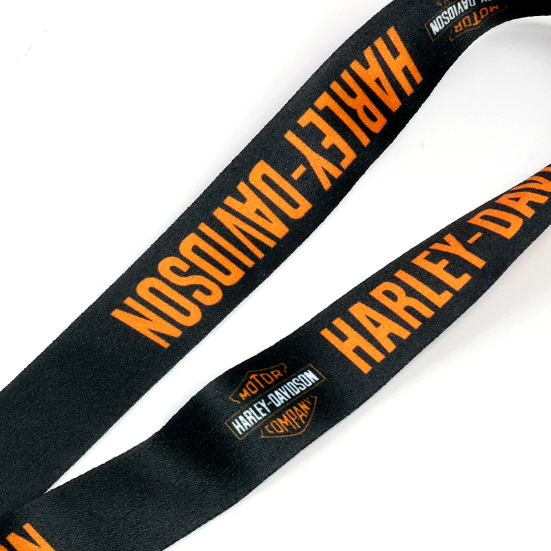 Harley Davidson Racing Biker Keychain LOGO Lanyard Motorcycle Strap Tag Key chain Black - Image 4