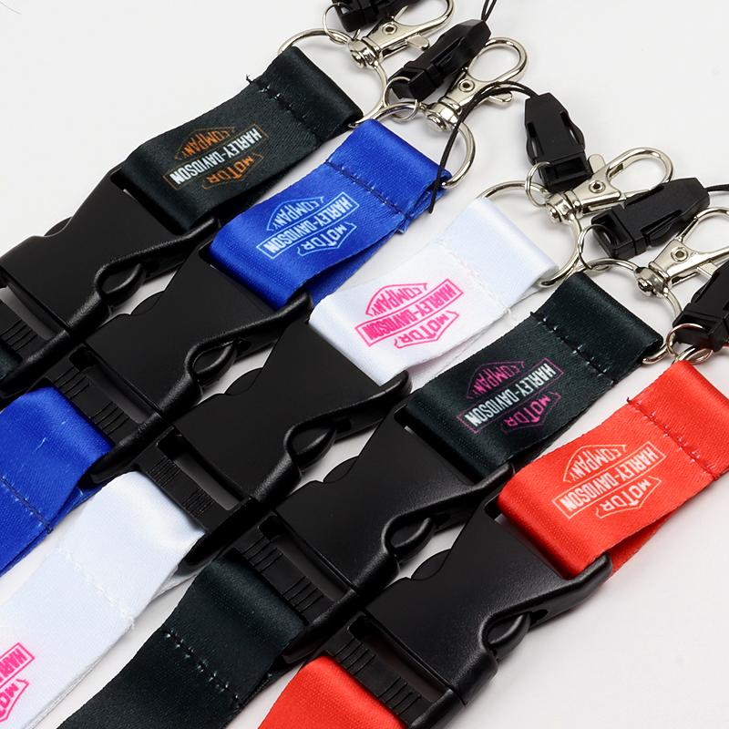 Harley Davidson Racing Biker Keychain LOGO Lanyard Motorcycle Strap Tag Key chain Black - Image 8