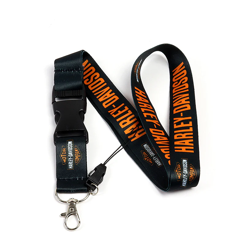Harley Davidson Racing Biker Keychain LOGO Lanyard Motorcycle Strap Tag Key chain Black - Image 9