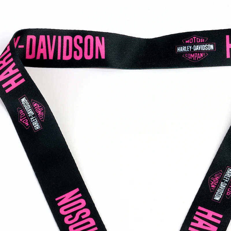 Harley Davidson Racing Biker Keychain LOGO Lanyard Motorcycle Strap Tag Key chain Black Pink - Image 6