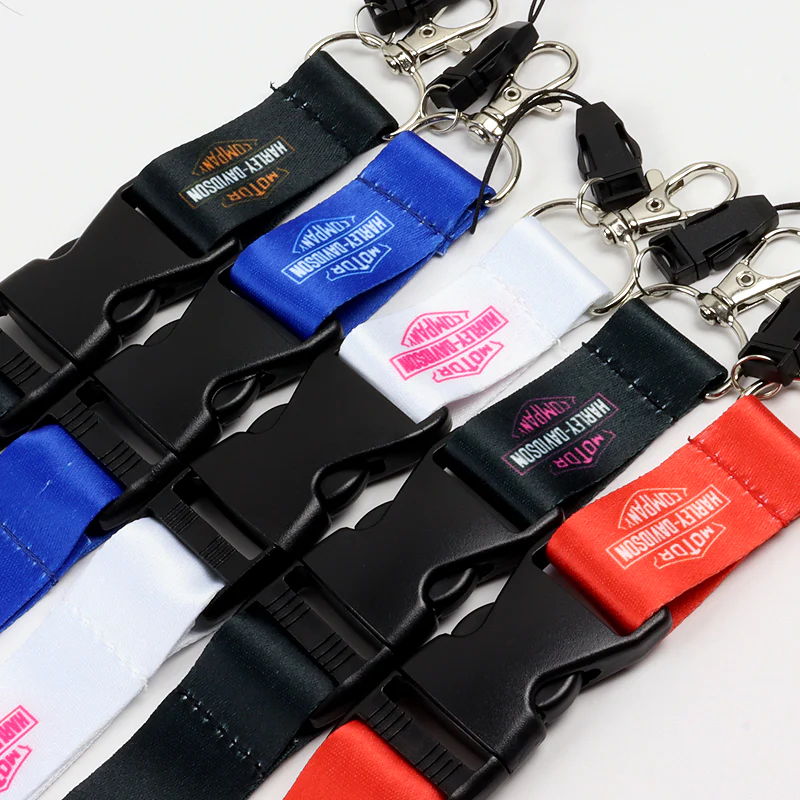 Harley Davidson Racing Biker Keychain LOGO Lanyard Motorcycle Strap Tag Key chain Black Pink - Image 7