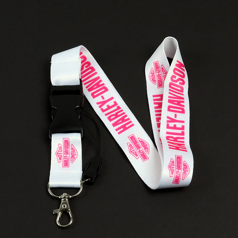 Harley Davidson Racing Biker Keychain LOGO Lanyard Motorcycle Strap Tag Key chain Pink - Image 5