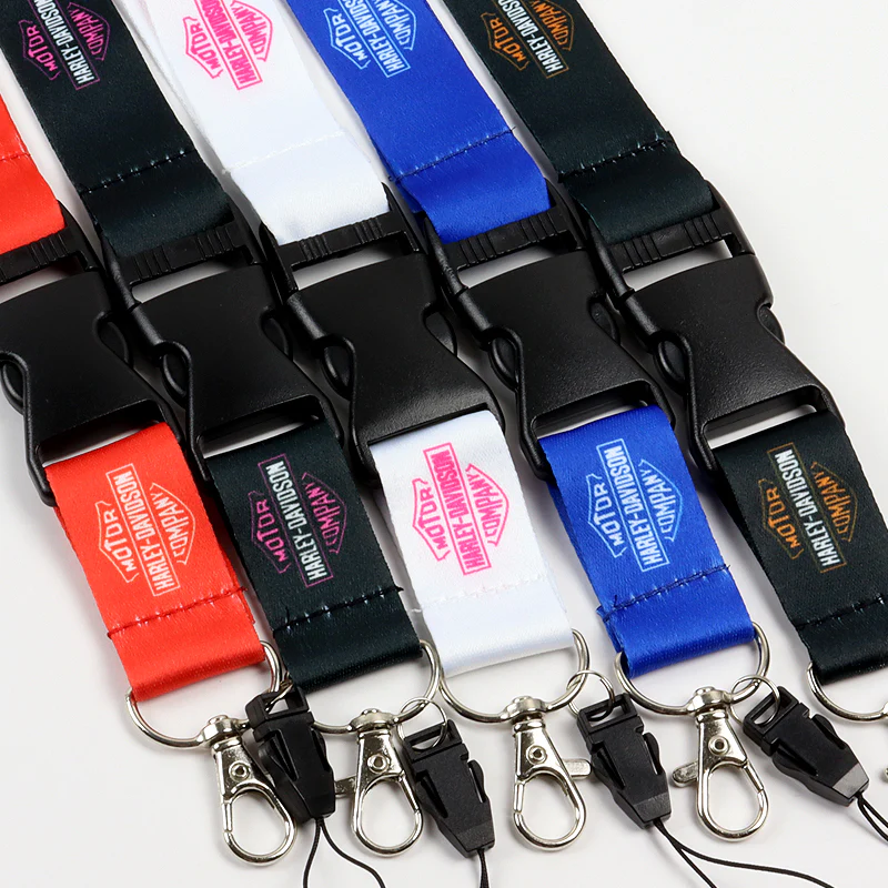 Harley Davidson Racing Biker Keychain LOGO Lanyard Motorcycle Strap Tag Key chain Pink - Image 6