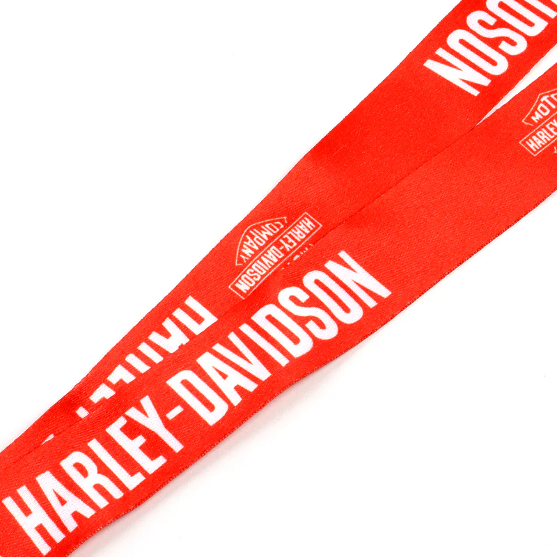 Harley Davidson Racing Biker Keychain LOGO Lanyard Motorcycle Strap Tag Key chain Red - Image 2