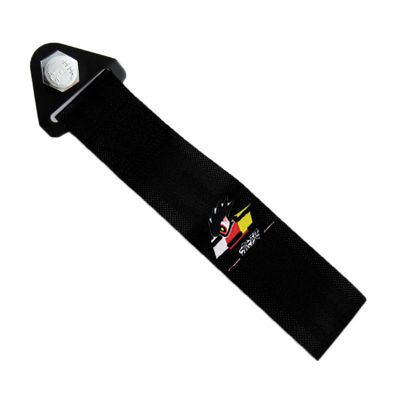 Mugen Black Racing Tow Strap for Front / Rear Bumper - Image 2
