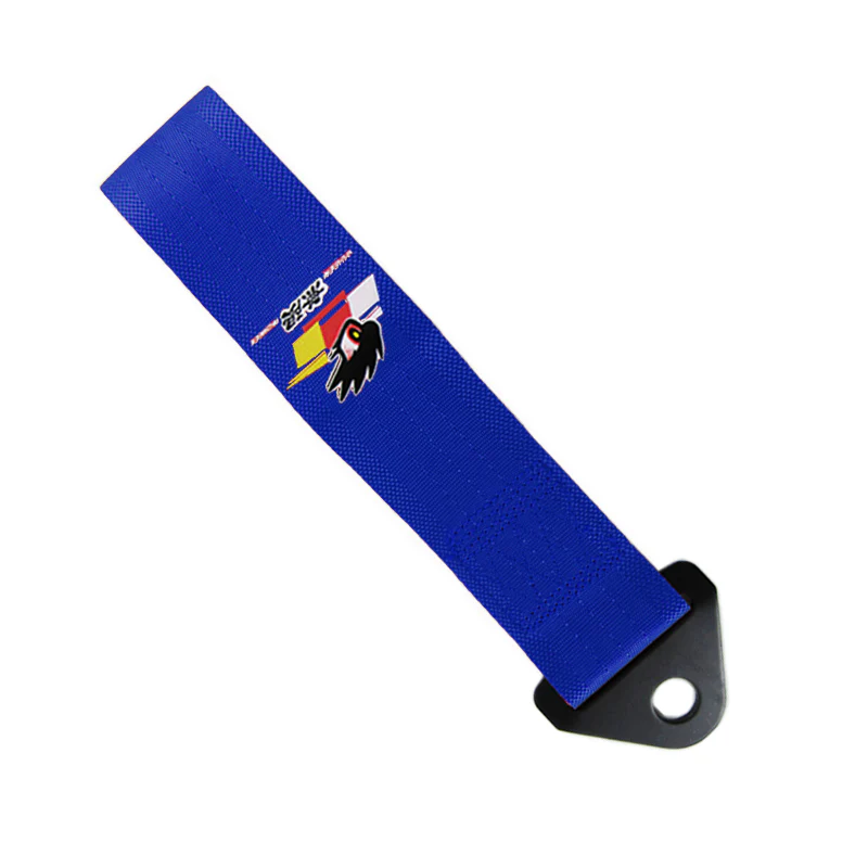Mugen Blue Racing Tow Strap for Front / Rear Bumper - Image 3