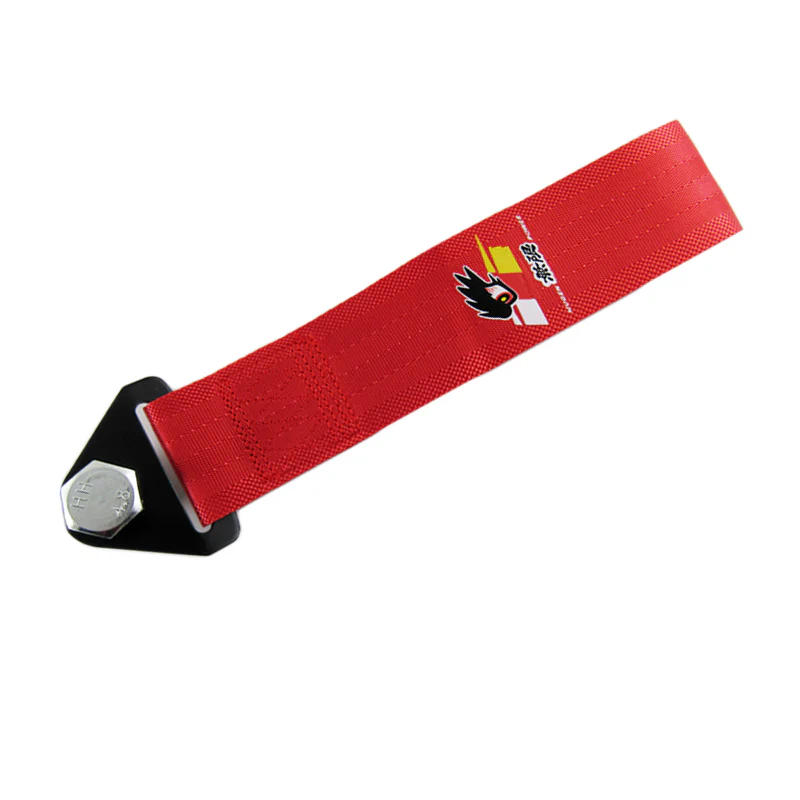 Mugen Red Racing Tow Strap for Front / Rear Bumper - Image 3