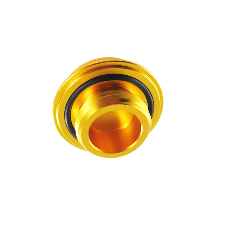 HKS Engine Oil Fuel Filler Cap Cover Billet Gold For Toyota Camry Corolla Celica - Image 7