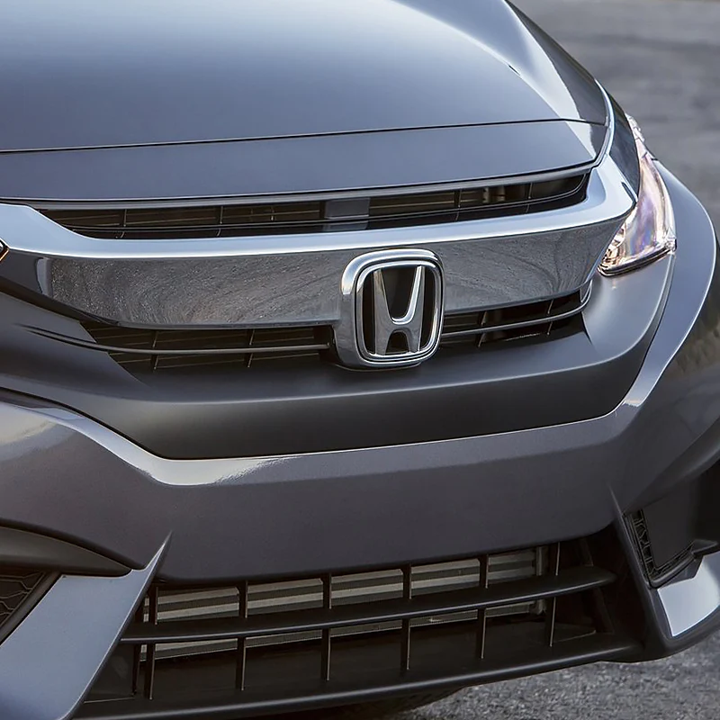 Honda 2 PCS Set Chrome Front Grille "H" Emblem with LED Badge/Emblem for 2009 - 2011 Civic / 2009-2013 FIT - Image 3