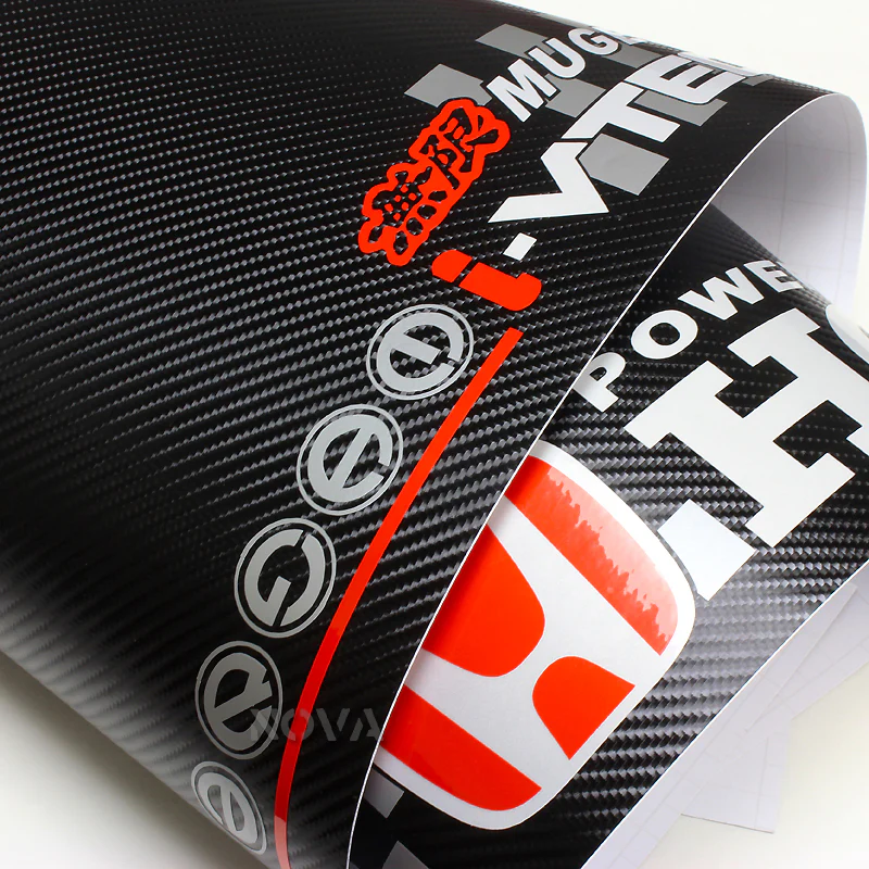 Honda Mugen Carbon Fiber Windshield Banner - Image 5
