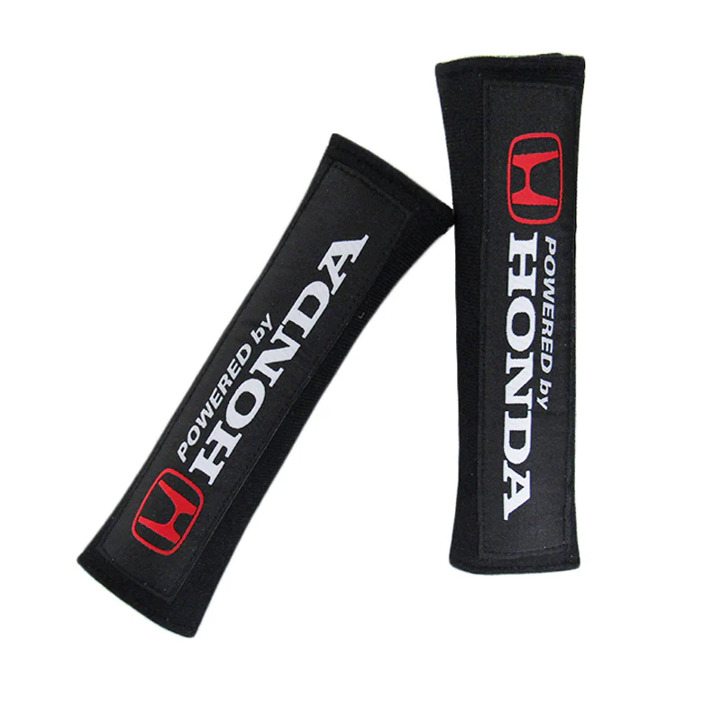 Honda Accord Civic Black Seat Belt Cover X2 - Image 2