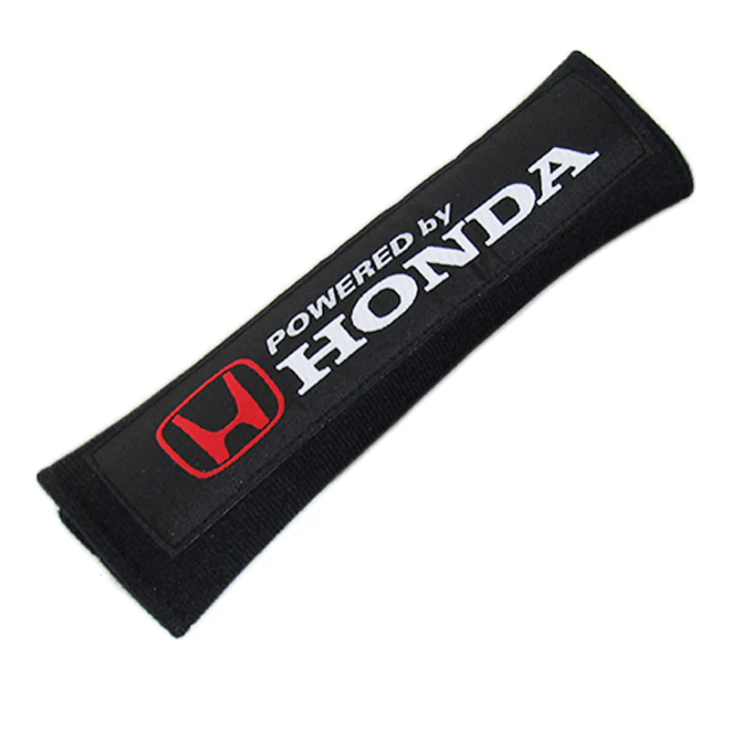 Honda Accord Civic Black Seat Belt Cover X2 - Image 6
