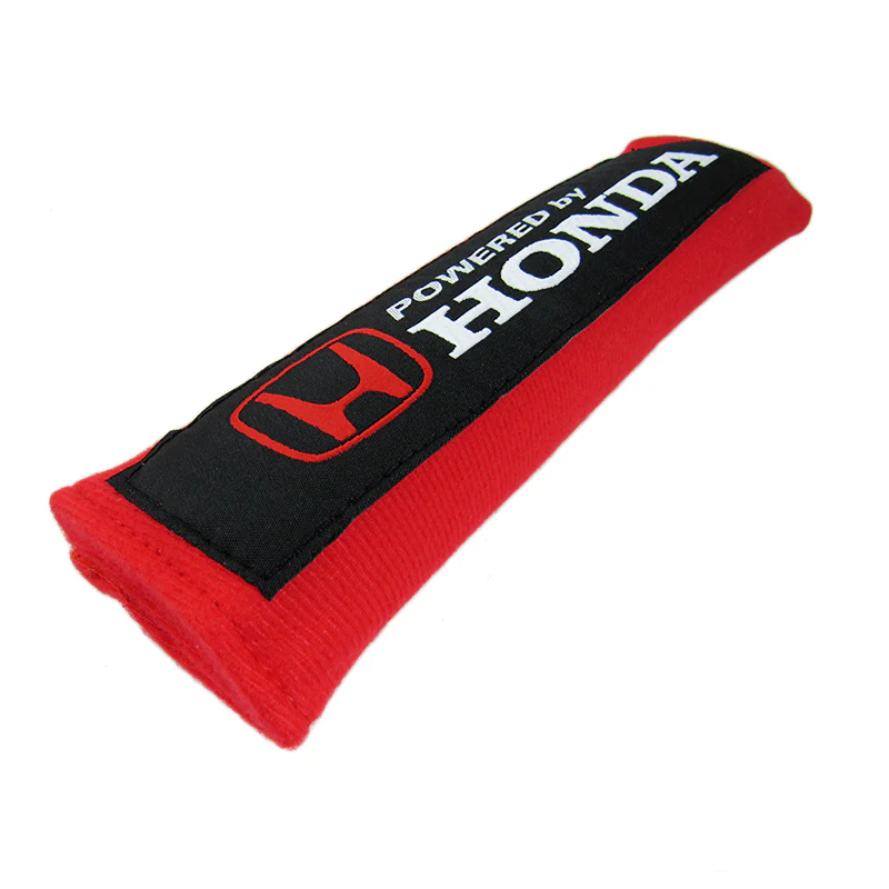 Honda Accord Civic Red Seat Belt Cover X2 - Image 3