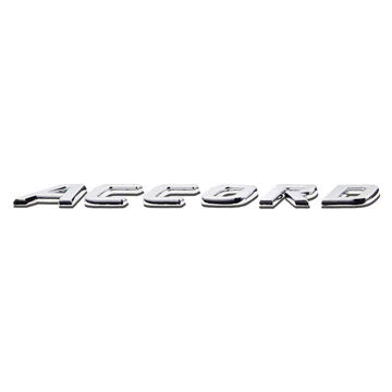 HONDA ACCORD SEDAN Set 2018-2019 GENUINE REAR TRUNK CHROME EMBLEM with LED Front Grille Emblem - Image 3