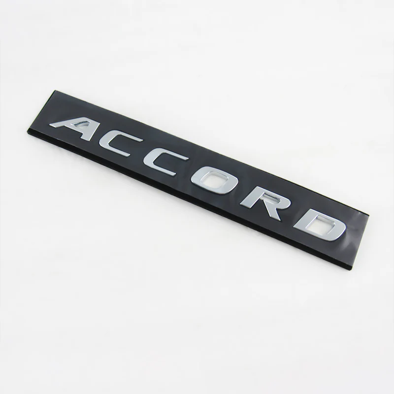 HONDA ACCORD SEDAN Set 2018-2019 GENUINE REAR TRUNK CHROME EMBLEM with LED Front Grille Emblem - Image 6