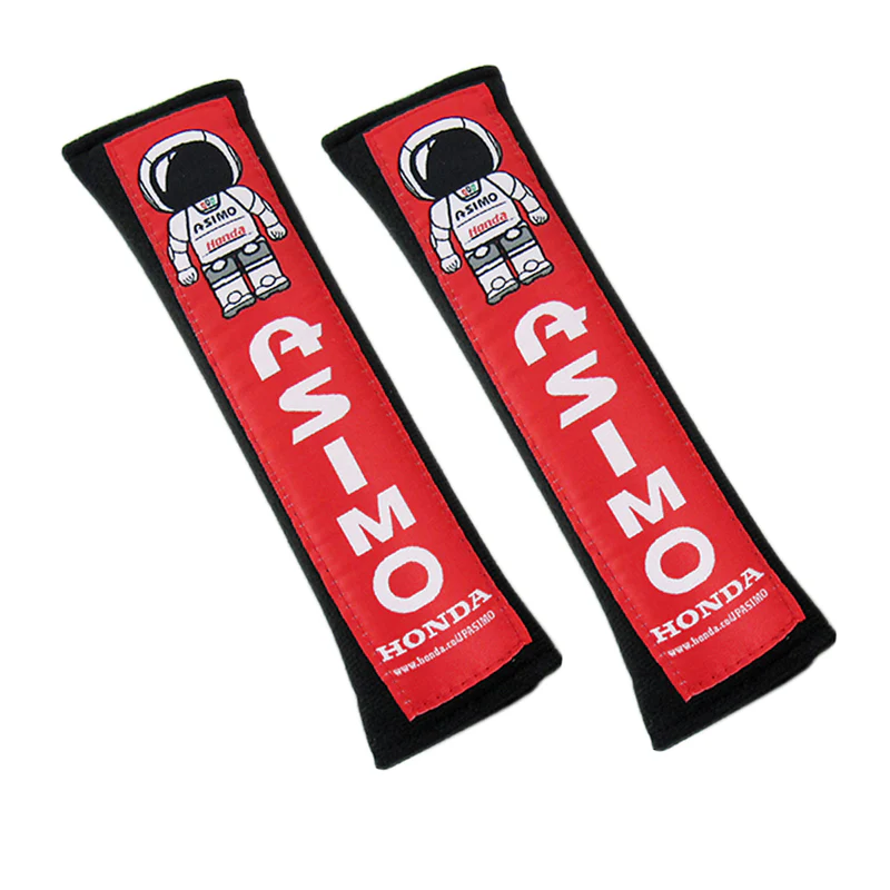 Honda ASIMO Black Seat Belt Cover X2 - Image 2
