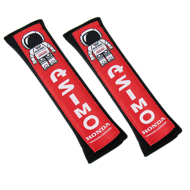 Honda ASIMO Black Seat Belt Cover X2 - Image 5