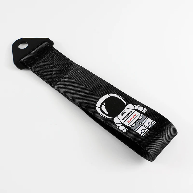 Honda ASIMO Racing Set Black Tow Strap for Front / Rear Bumper with Seat Belt Cover - Image 8