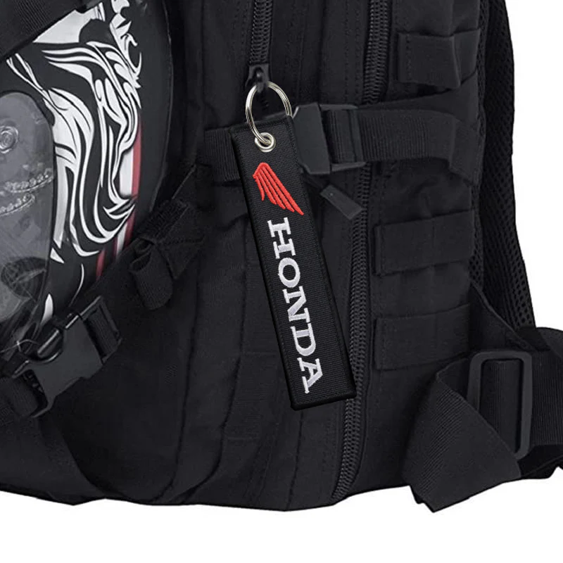 Honda Atv Rancher Foreman Rubicon Black Key Chain Strap Dirt Bike Key Tag Lanyard - Image 10