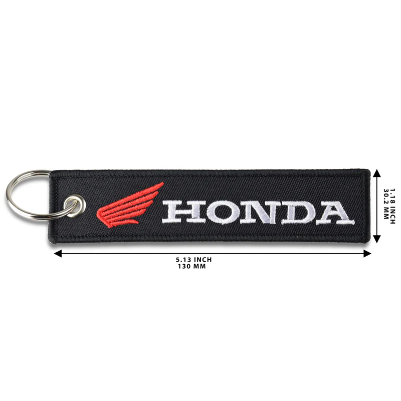 Honda Atv Rancher Foreman Rubicon Black Key Chain Strap Dirt Bike Key Tag Lanyard - Image 4