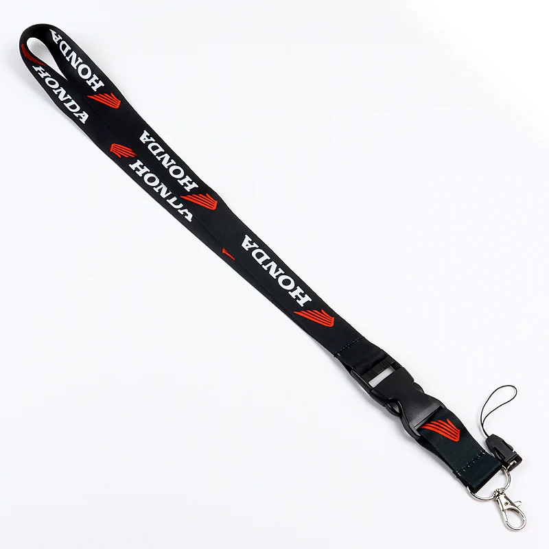 Honda Atv Rancher Foreman Rubicon Key Chain Lanyard BLACK Strap Dirt Bike - Image 2