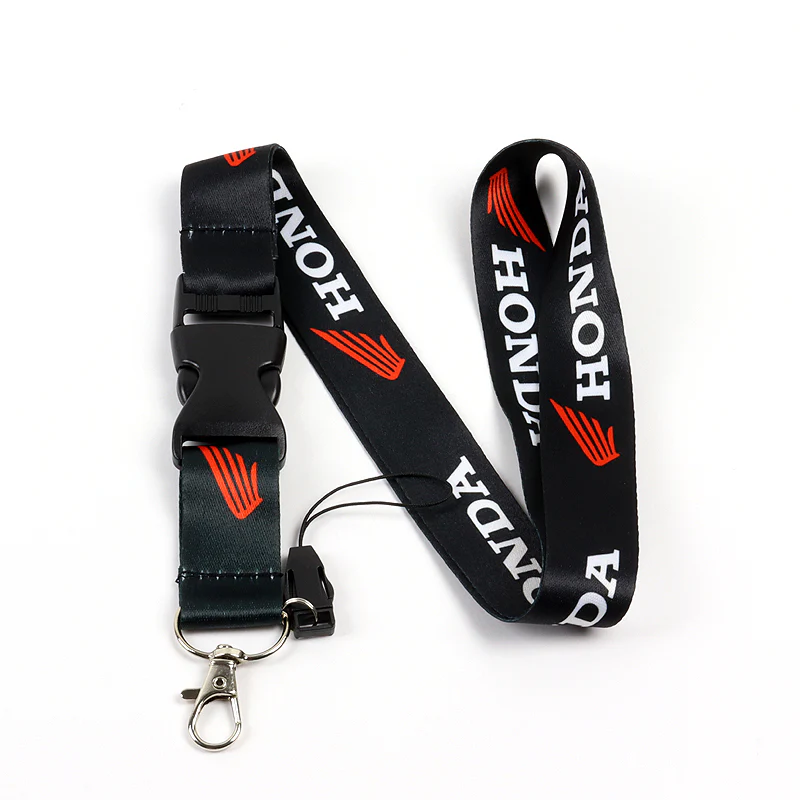 Honda Atv Rancher Foreman Rubicon Key Chain Lanyard BLACK Strap Dirt Bike - Image 3