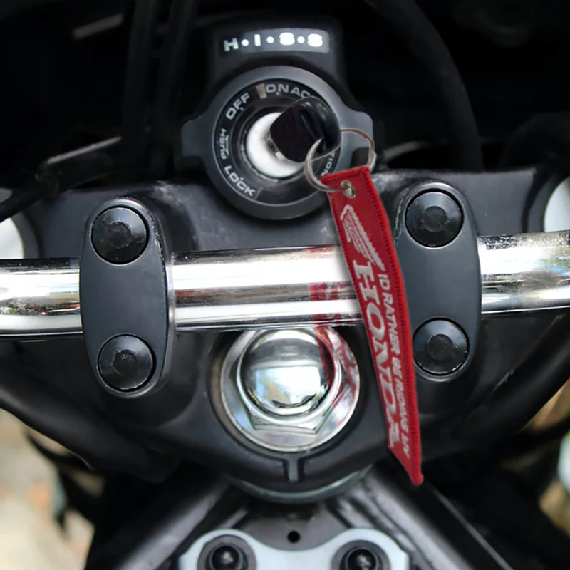 Honda Atv Rancher Foreman Rubicon Key Chain Strap Dirt Bike Key Tag Lanyard - Image 3