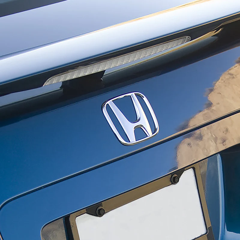 Honda Chrome Emblem Set for 2006 - 2011 HONDA CIVIC Coupe 2DR "H" Rear Trunk with CIVIC Emblem - Image 6