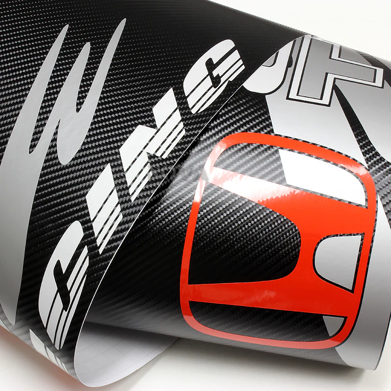 Honda Civic Type R Carbon Fiber Windshield Banner - Image 4