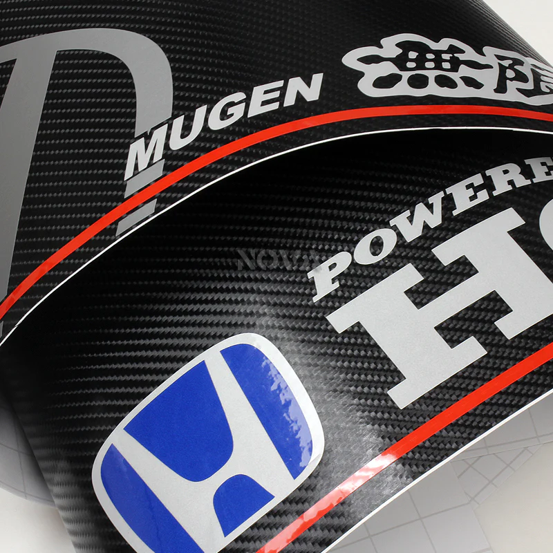 Honda Mugen Carbon Fiber Windshield Banner - Image 3