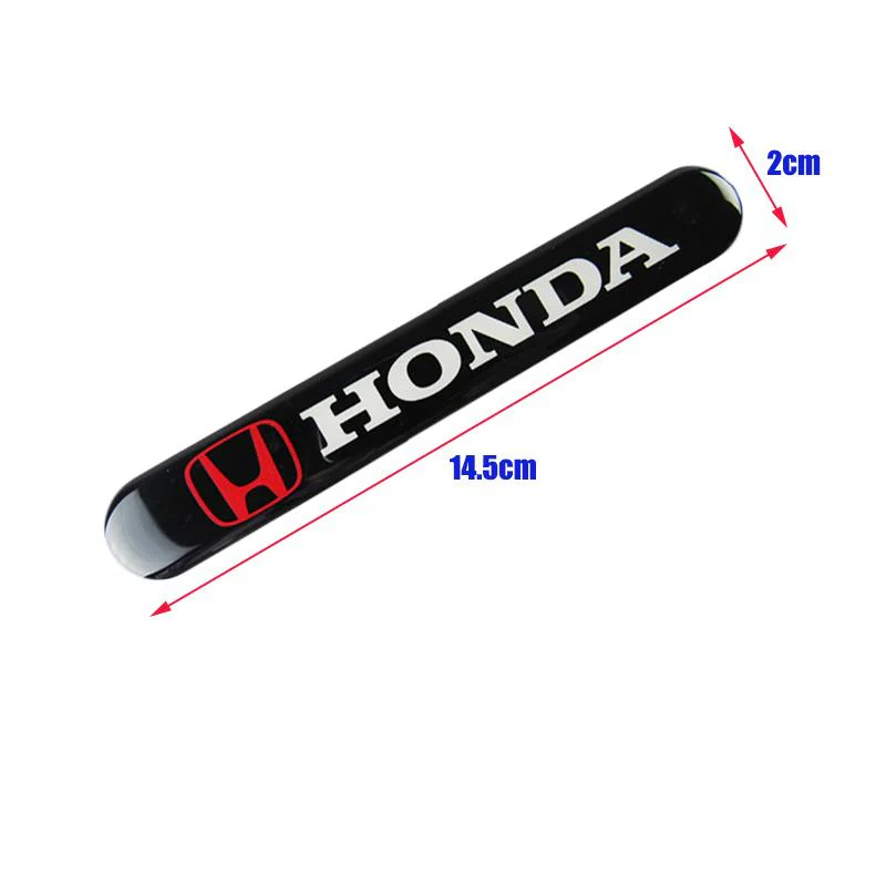 HONDA LOGO Set Emblems with Black Keychain Wheel Tire Valves Air Caps - US SELLER - Image 5