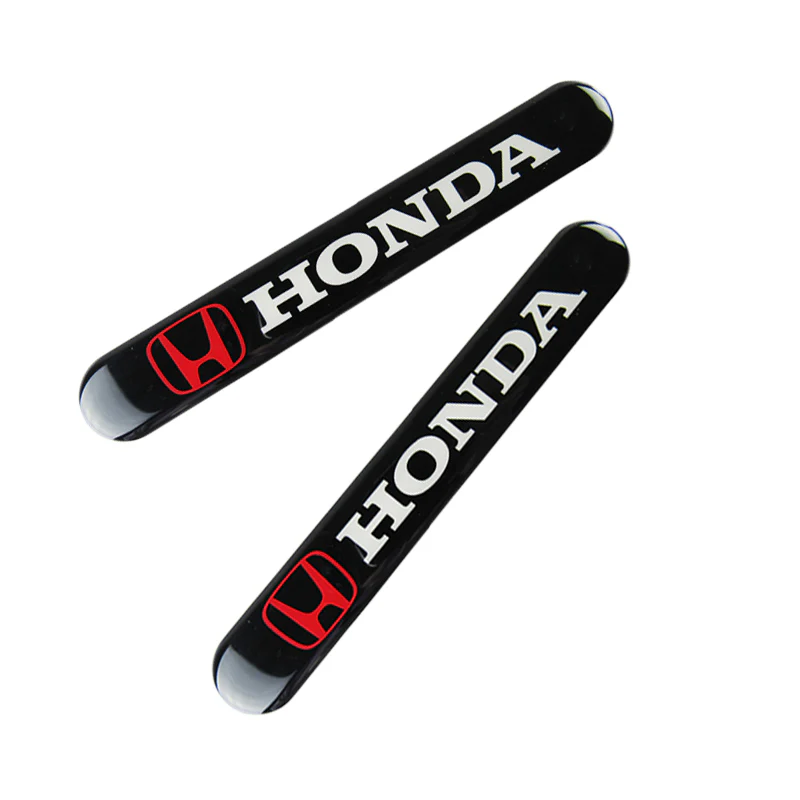 HONDA LOGO Set Emblems with Silver Keychain Wheel Tire Valves Air Caps - US SELLER - Image 8