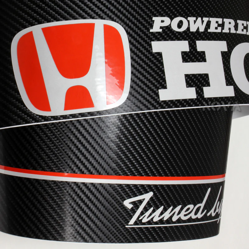 Honda Mugen Carbon Fiber Windshield Banner - Image 3