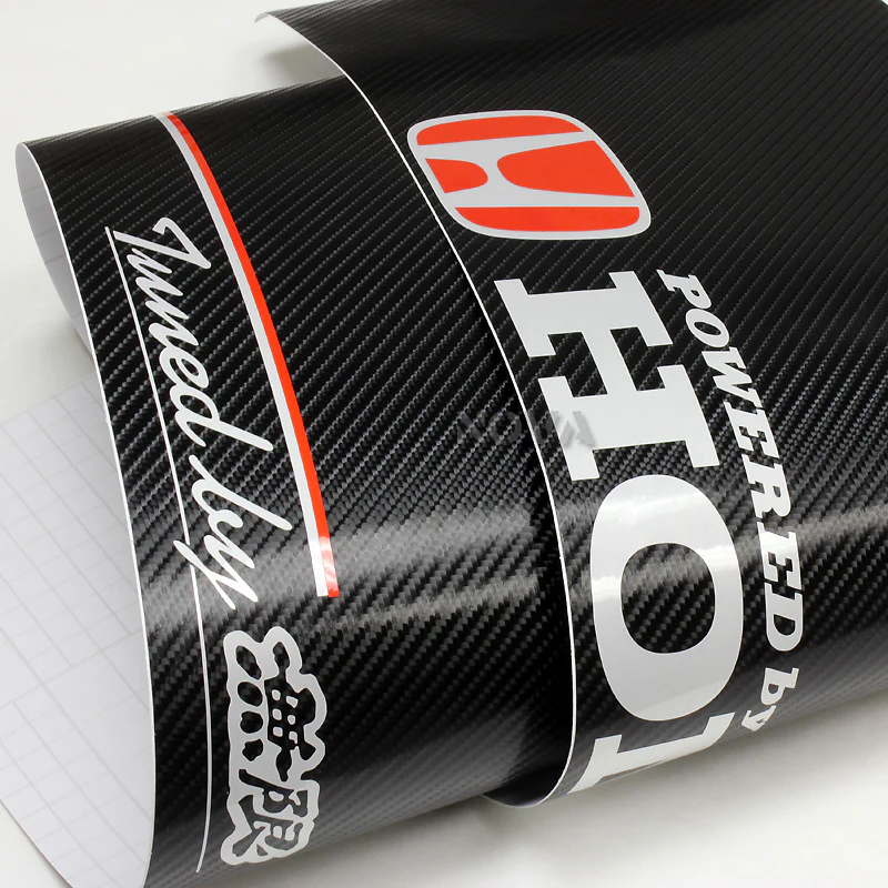 Honda Mugen Carbon Fiber Windshield Banner - Image 4
