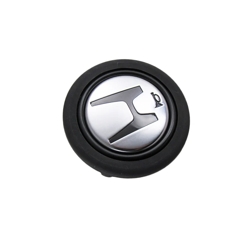 HONDA Set Faux Leather 15" Diameter Car Steering Wheel Cover with LOGO Horn Button - Image 3