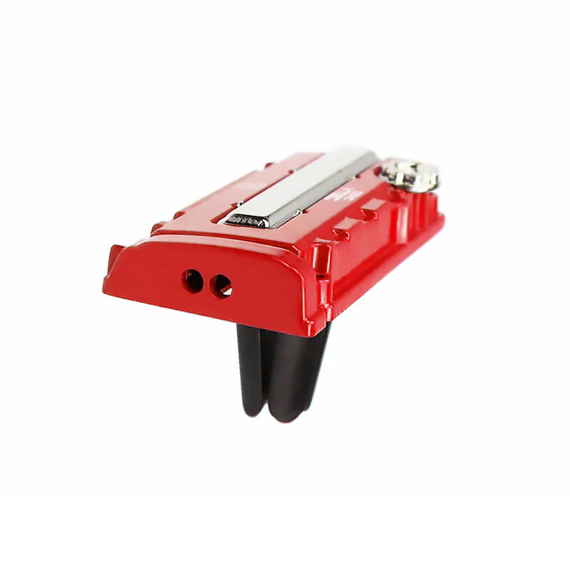 Honda Stainless Steel VTEC Valve Cover Red Car Vent Clip Air Freshener Kit - COLOGNE Scent - Image 7