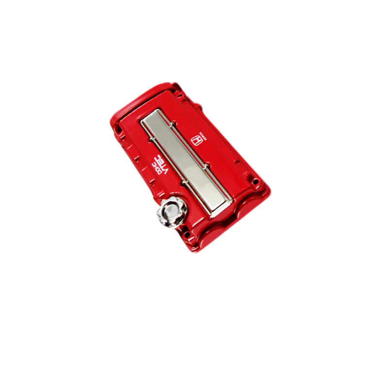 Honda Stainless Steel VTEC Valve Cover Red Car Vent Clip Air Freshener Kit - Lemon Scent - Image 6