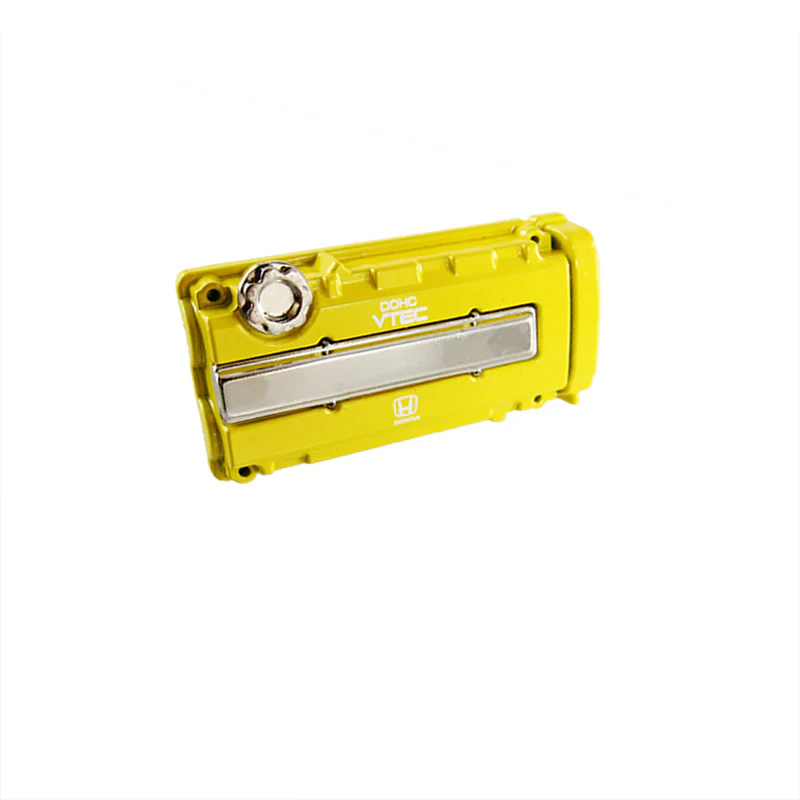 Honda Stainless Steel VTEC Valve Cover Yellow Car Vent Clip Air Freshener Kit - COLOGNE Scent - Image 5