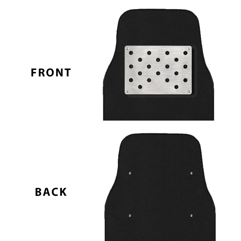 Honda Type R Set of High Quality Real Carbon Fiber Brake Pedal Pads with Anti Skid Aluminum Floor Mat - Image 12