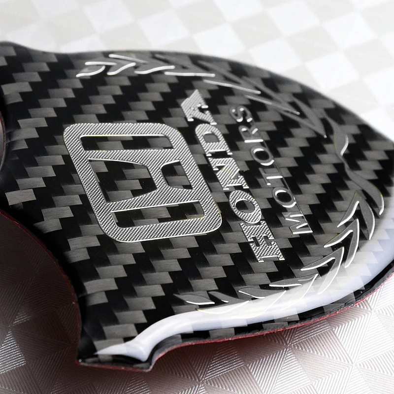 Honda Silver 3D Carbon Fiber Emblem Sticker x2 - Image 5